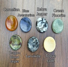 NATURAL CRYSTAL Worry Stone