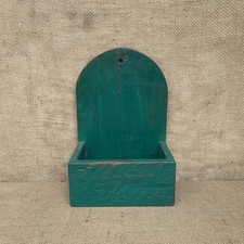 Rustic Wall Box - Worn Dark
