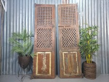 Pair vintage rustic - rustic, indian