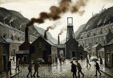 Rhondda Valley Coal mining