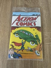 Action Comics #1 June 1938 Loot Crate Exclusive Reprint Sealed With COA