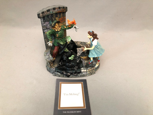 Franklin mint wizard oz - wizard,