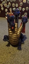 ELC Early Learning Centre TOWER OF DOOM Red PURPLE 3 Headed DRAGON Figure TOY 6"