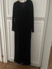 Boden Black Lace Jumpsuit