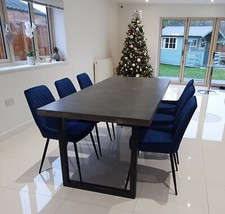 Concrete Dining Table/Garden Table/220cm/Standard/Bespoke Size/Booking Fee