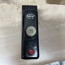 MEM plug in 15A MCB Circuit