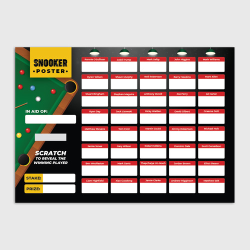 Pk100 fundraising scratch card - pk100,