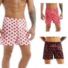 Mens Classic Boxer Shorts Love