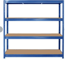 Warehouse Racking Garage Shelving 150X180X60 Storage Metal Shelf Unit Heavy Duty