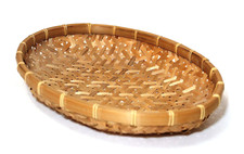 Wicker Winnowing Basket Woven