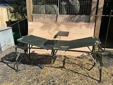 US Army - Military - Folding Field Hospital Bed - Camp Cot - No Res
