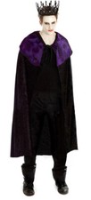 Mens Kings Cape Black Purple