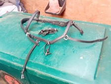Rambo Micklem Black Leather Bridle .. Cob Size 