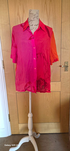 Doris streich pink orange red - doris,