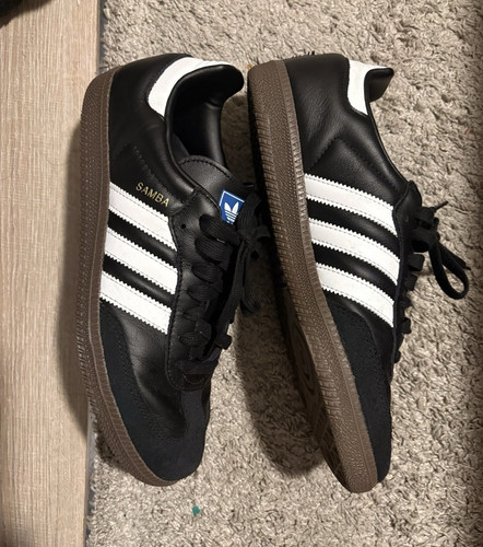 Adidas samba men black - men's, black/white