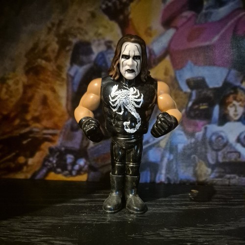 Wwf wwe mattel retro sting - wwe,