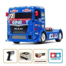 TAMIYA RC  MAN TGS TT-01E Team Reinert Racing Truck 58642 with Everything