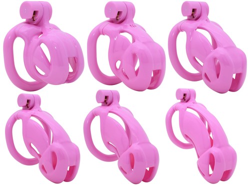Pink snake style chastity - snake,