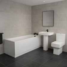 Bathroom Suite Bath Tub Toilet