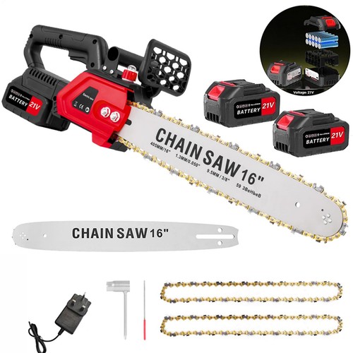 Electric cordless chainsaw - 16",