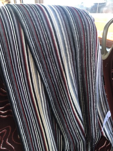 Mens striped scarf - striped,