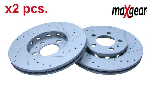 Pcs front brake disc set - front,