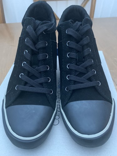 Calvin klein black - calvin, suede