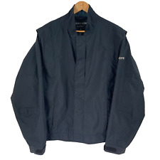Mens Dryjoys Footjoy Golf Jacket Black Medium Men's Full Zip Showerproof Pockets