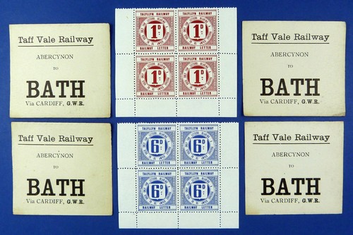 Talyllyn railway stamps 1d - talyllyn,