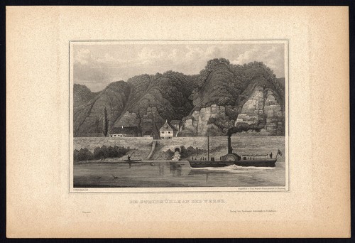 Antique print westphalia stone - antique, print-westphalia-stone