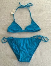vintage bikini blue size 10