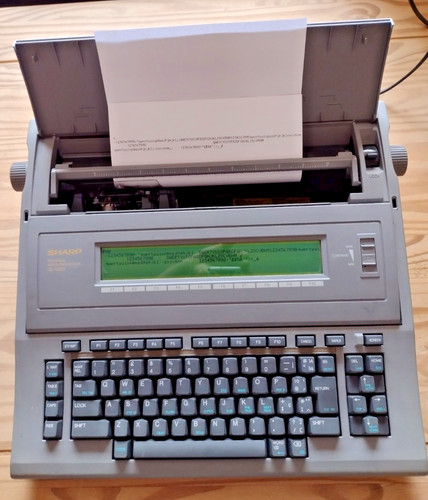 Vintage sharp w20 portable - vintage,