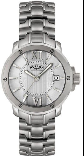 Rotary watch gents steel - watch,