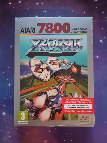 Xevious atari 7800 new - atari,