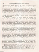 THE HISTORY OF MALMESBURY AS A