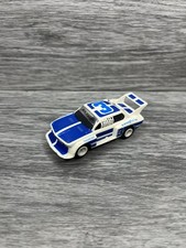 Tomy AFX Racing Tyco Aurora Slot Car BMW Turbo Blue Goodyear