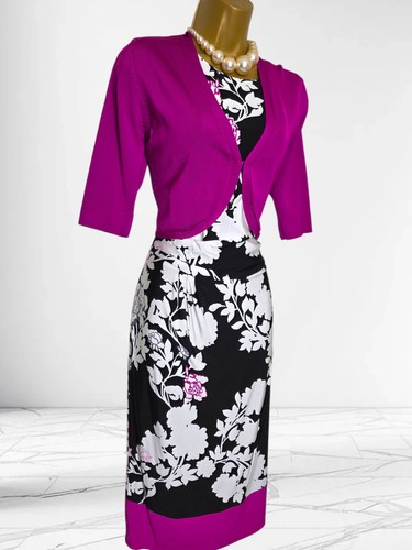 Phase eight floral dress black - phase,