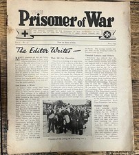 Vintage British WW2 Journal The Prisoner of War Volume 2 Issue No 25 May 1944