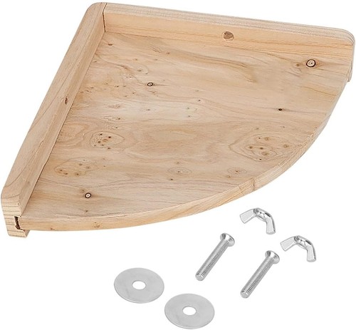 Natural wooden bird perch