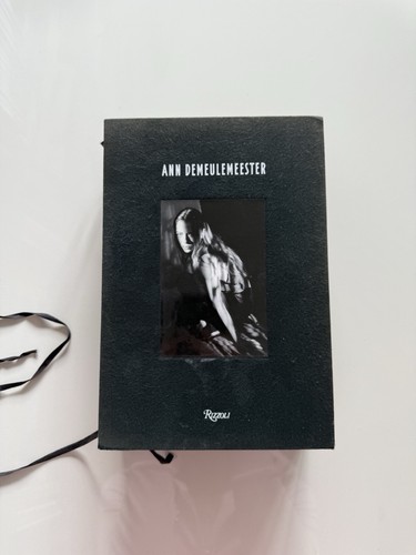 Ann demeulemeester signed book - ann,