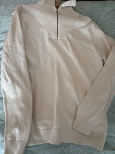 Men’s Plain White Jumper