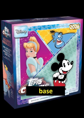 Topps chrome disney 2026 - chrome,