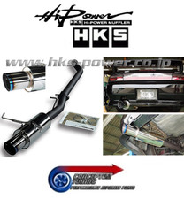 Genuine HKS Racing Muffler Hi-Power Cat Back Exhaust -For S14 S14a 200SX SR20DET