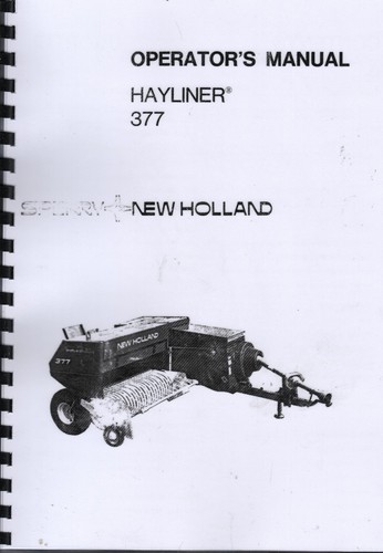 New holland hayliner 377 - holland,