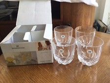 4 Wedgewood Whisky Glasses-