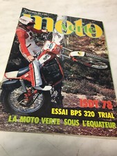 Green Motorcycle 55 1978 BPS