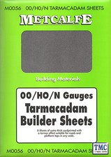 M0056 Metcalfe OO/HO Gauge Tarmac Sheets 8 Sheets Card Kit