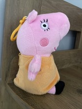 Peppa Pig Plush Coin Purse Key