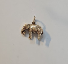 9ct Yellow Gold Elephant