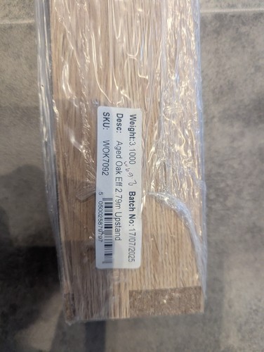 Bradfords aged oak - , upstand